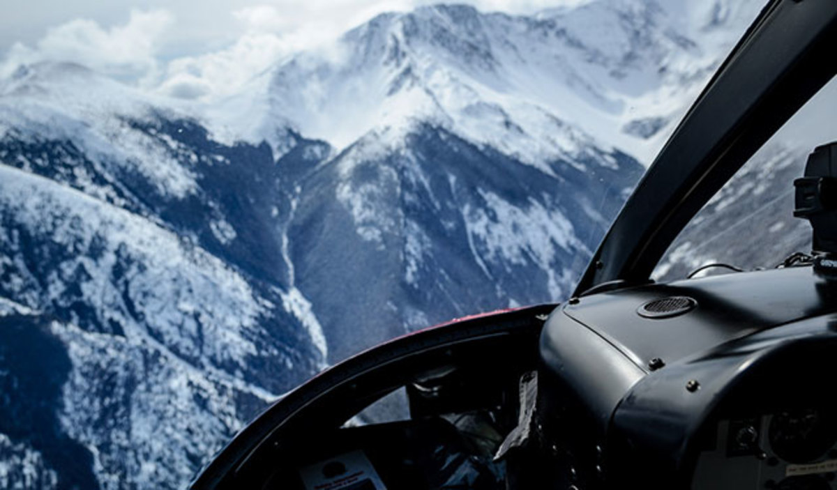 There's an invite-only club in Whistler that's organizing one-way heli drops for as cheap as $85. PHOTO: Andrew Strain