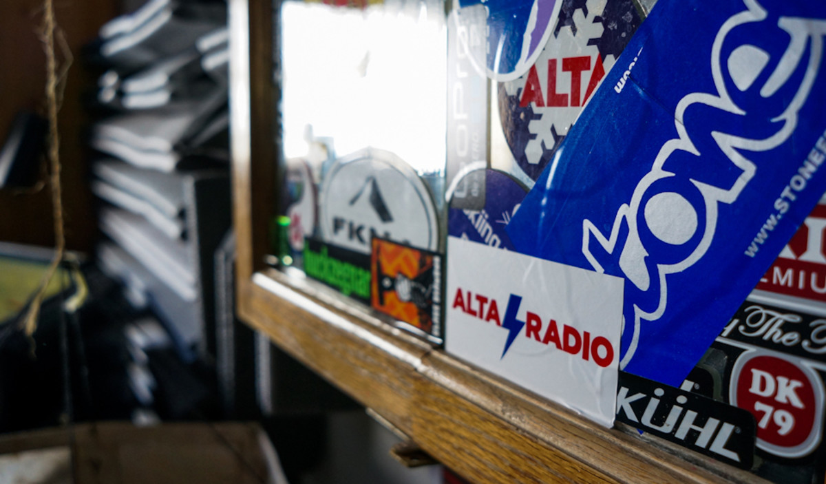 Alta Radio was streaming live from the Peruvian this winter. It's taking a hiatus for the off season, but keep an eye out for it once the snow flies again next fall. PHOTO: Erme Catino