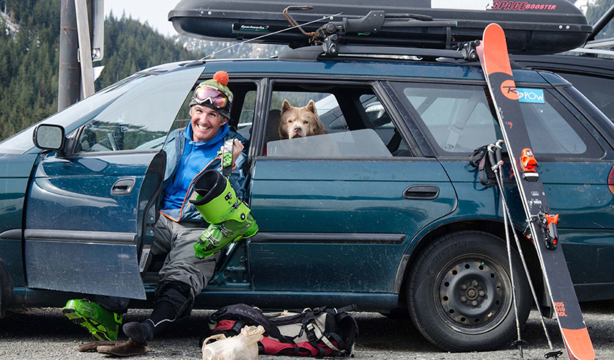 Everything a skier needs in life. Hugh's got it dialed. PHOTO: Matt Small