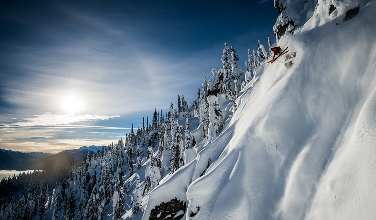 Callum Pettit sticks close to home at Eagle Pass Heli in British Columbia. PHOTO: Blake Jorgenson