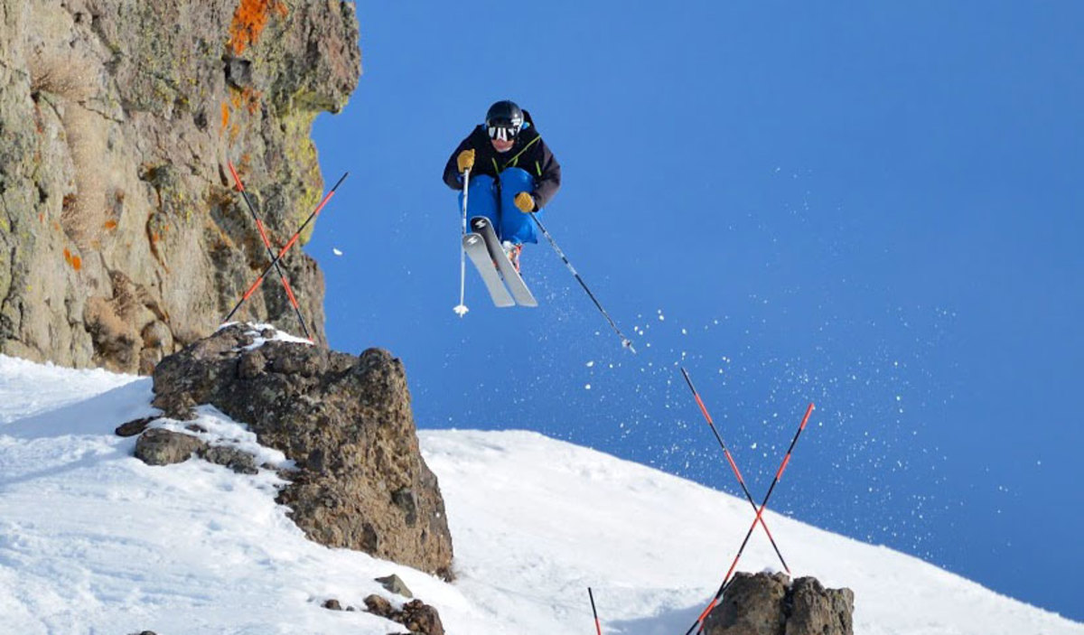 The IFSA will host three collegiate big mountain competitions next season. PHOTO: Chris Saito/IFSA