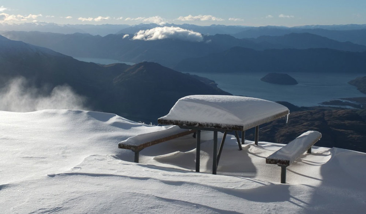 July 1, 2014, at Treble Cone, New Zealand. PHOTO: Treble Cone