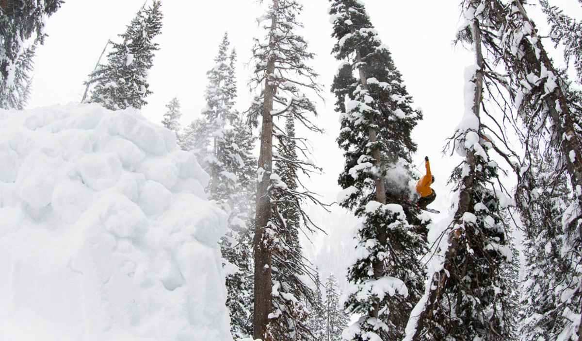 Nick McNutt making himself at home in TGR's backyard. PHOTO: Adam Clark