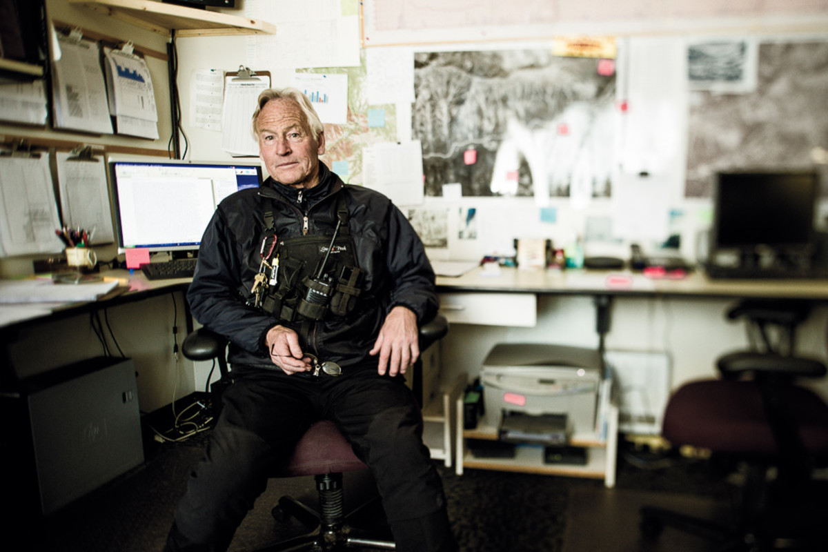 Liam Fitzgerald, avalanche forecaster, born 1948. PHOTO: Scott Markewitz