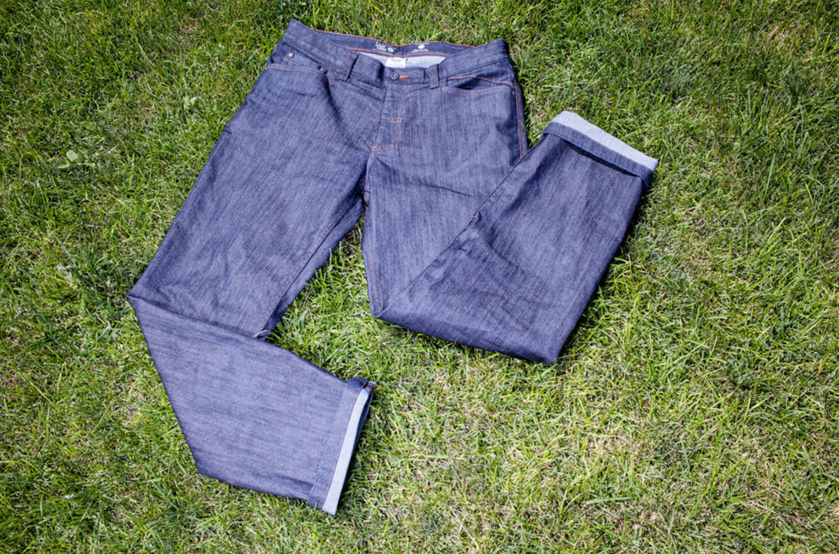 Mountain Hardwear Stretchstone Jeans. PHOTO: Jakob Schiller