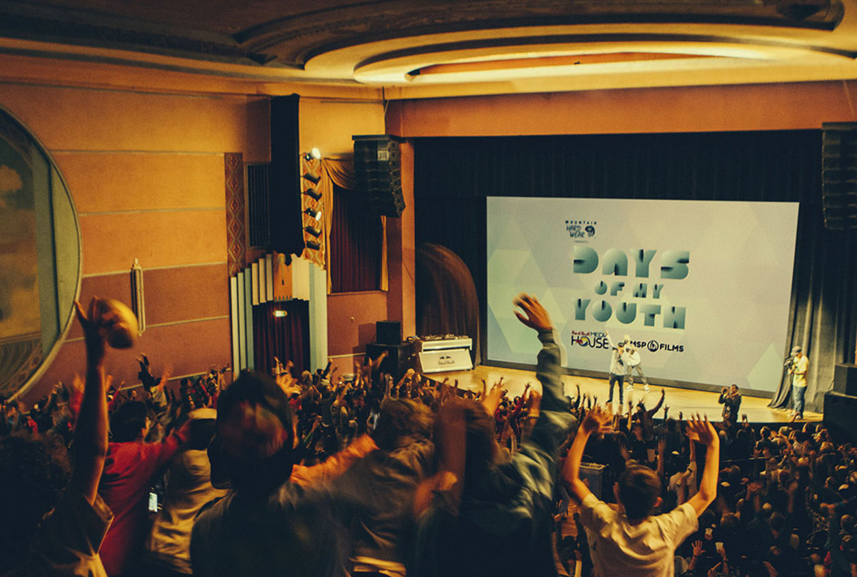 Snow plus ski movies, Boulder was stoked on Friday. PHOTO: Christopher D Thompson/Red Bull Content Pool