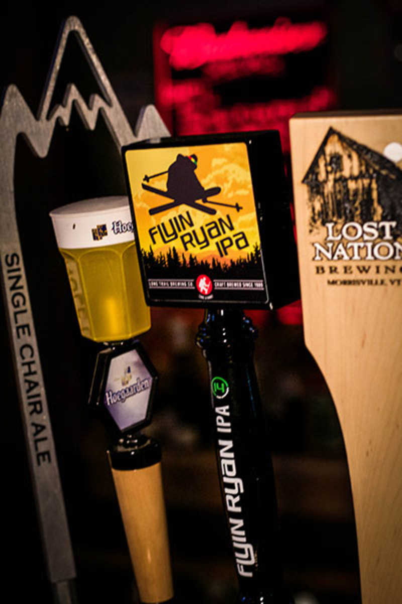 Look for the Flyin Ryan IPA, on tap at ski resorts this winter. PHOTO: Micah Berman