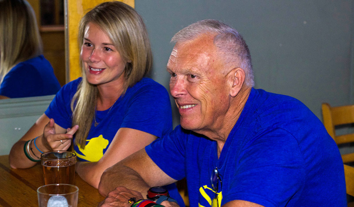 Alicia and Peter Hawks, Ryan's sister and father, started the Flyin Ryan Hawks Foundation to support kids with similar outdoor ambition to Ryan's. PHOTO: Micah Berman