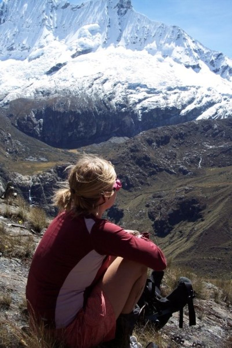 Amy Stevens at home in the mountains. PHOTO: Courtesy of Amy Stevens