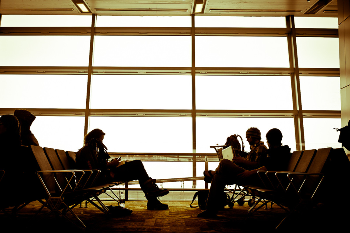 The waiting game. PHOTO: Blake Jorgenson
