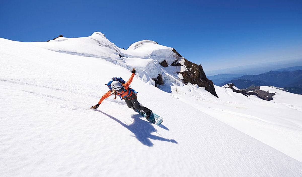 Liz Daley, 29, a snowboarder from Tacoma, Washington, died in an avalanche on Monday, September 29, in the Fitz Roy Massif region outside El Chalten, Argentina. PHOTO: Scott Rinckenberger
