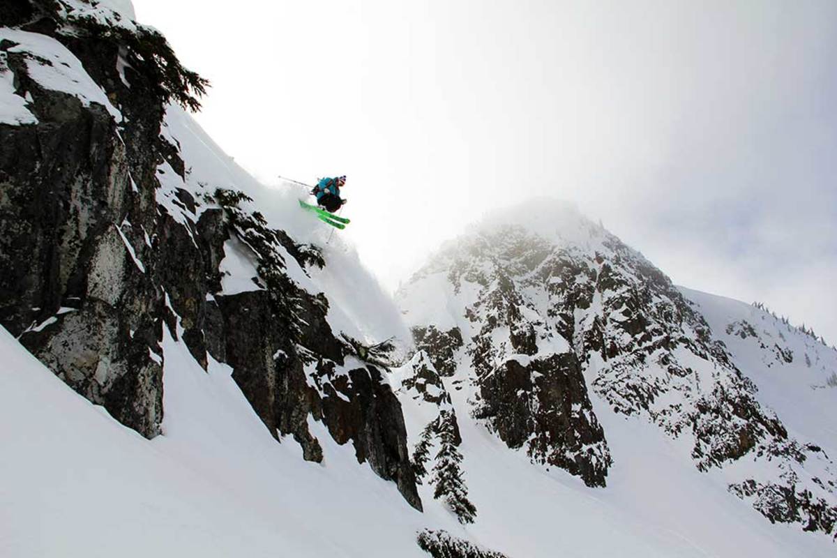 Tony Radomi finds a good thing at Mount Washington. PHOTO: Courtesy of Mount Washington