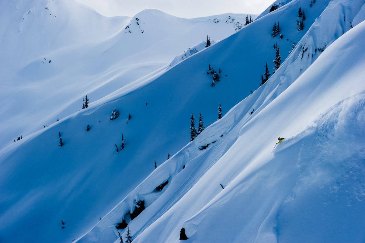 Mattias Fredriksson shot this beautiful photo of Cody Townsend in British Columbia. Browse through more of Fredriksson's best photographs in his In Focus gallery. PHOTO: Mattias Fredriksson