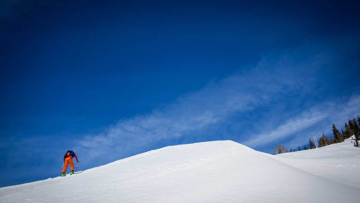 These skis are made for skinning. PHOTO: Jakob Schiller