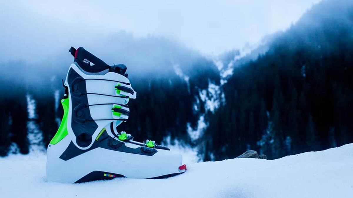 The Khiôn boot, purposely designed to match the Beast 16 bindings. PHOTO: Jakob Schiller