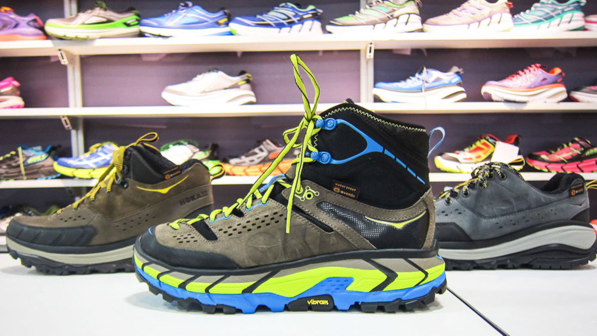 A note to skiers: Barefoot running is not for you. PHOTO: Derek Taylor