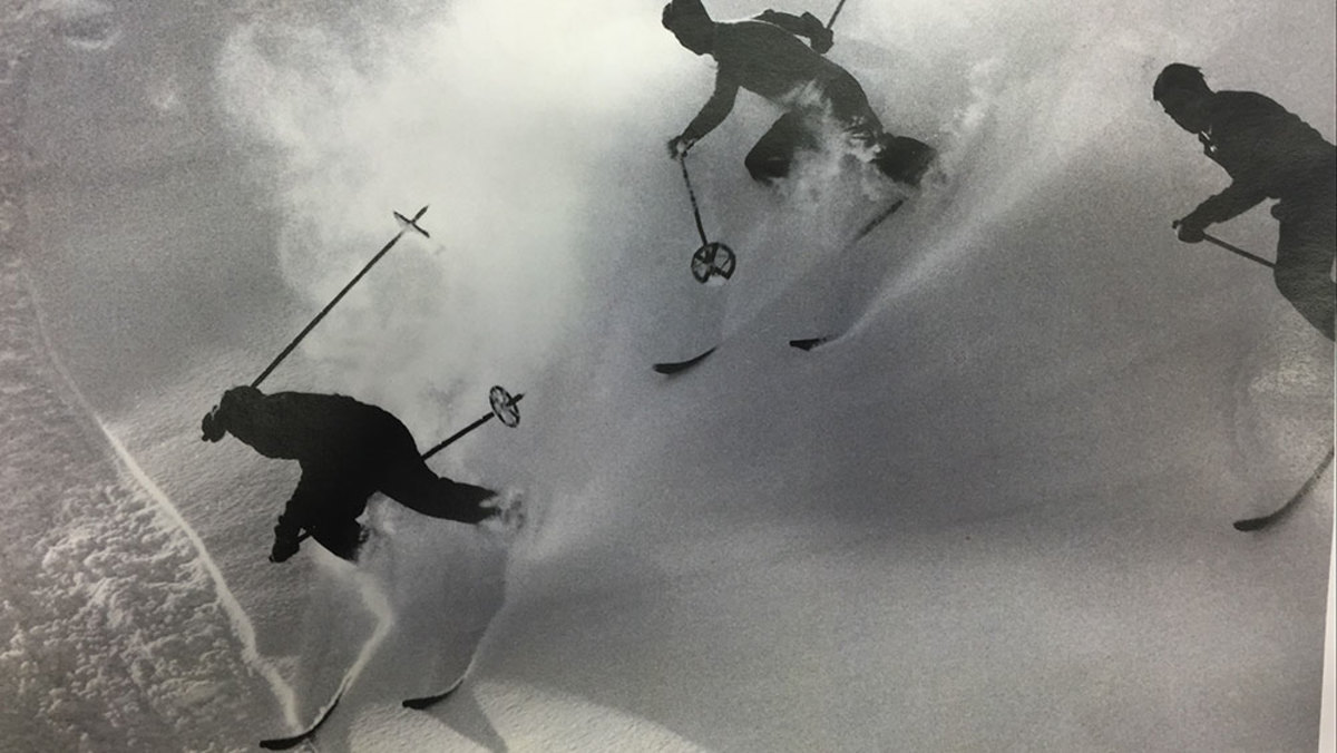 Queen Elizabeth used to shred the slopes at Engelberg, just like this. PHOTO: Porter Fox