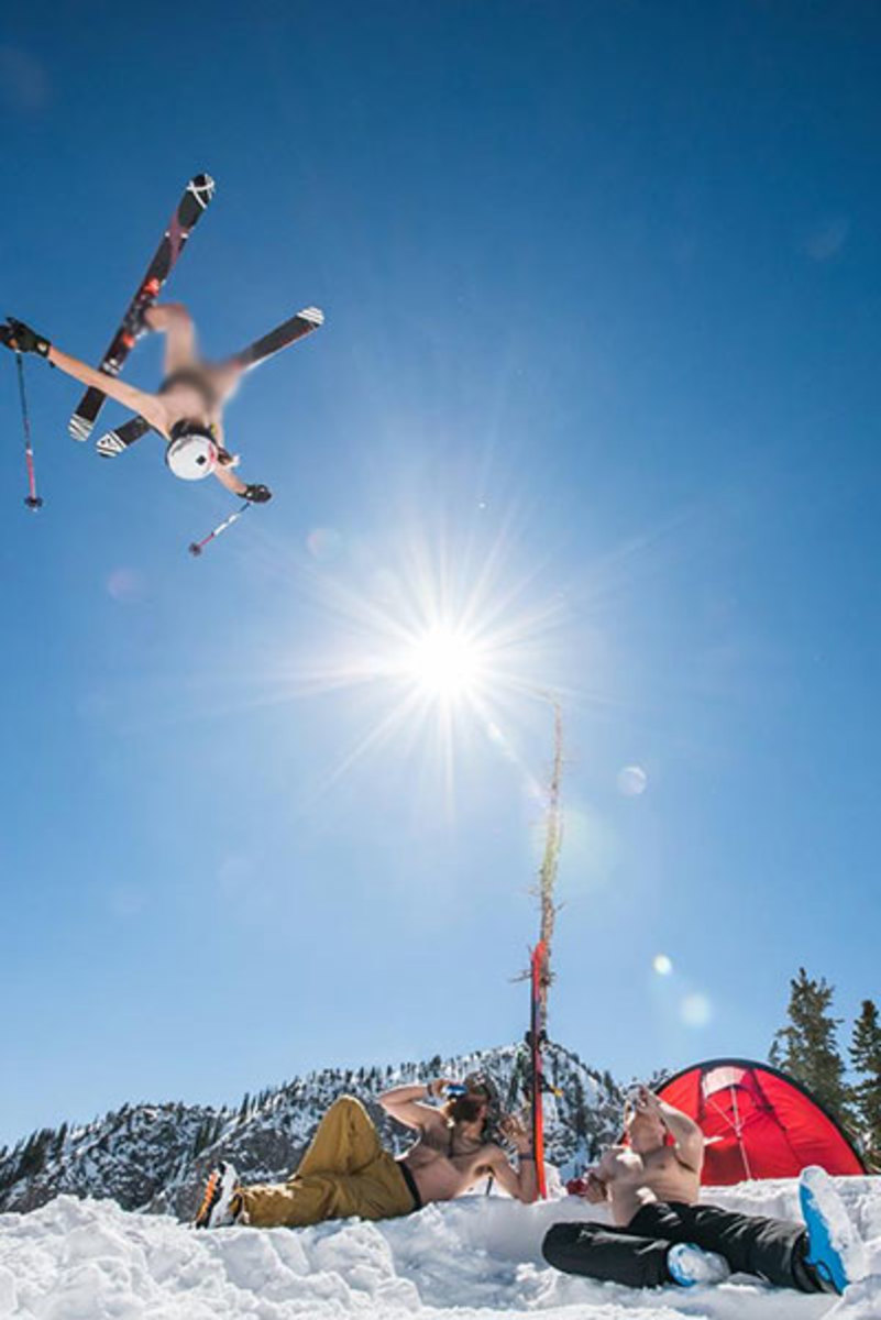 After you hit a naked backy, you can hit anything. PHOTO: Courtesy of Blake Wilson