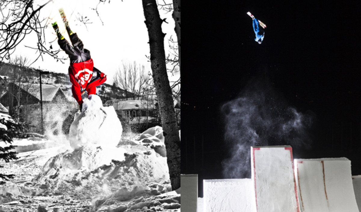 For years Ferguson balanced his World Cup aerials career with filming and freeskiing. PHOTO: Rocky Maloney