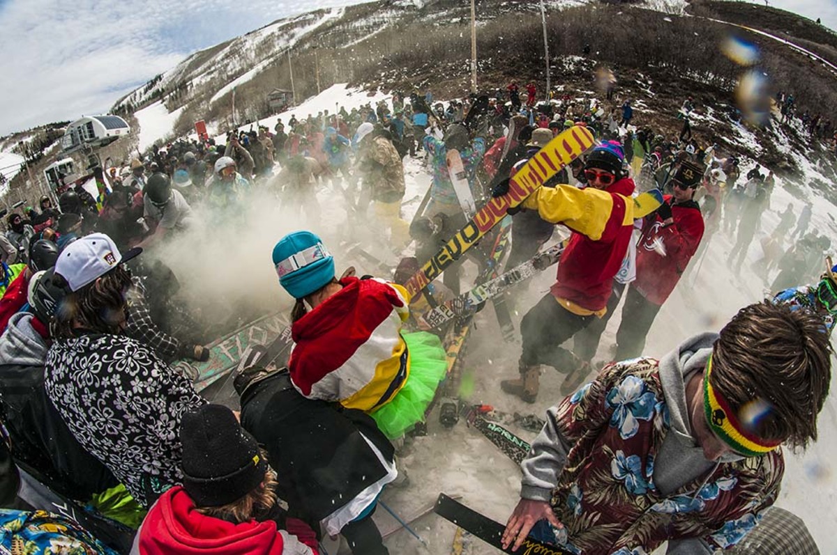 Out with that outdated year-old crap. Bring on more gear. PHOTO: Trevor Woods