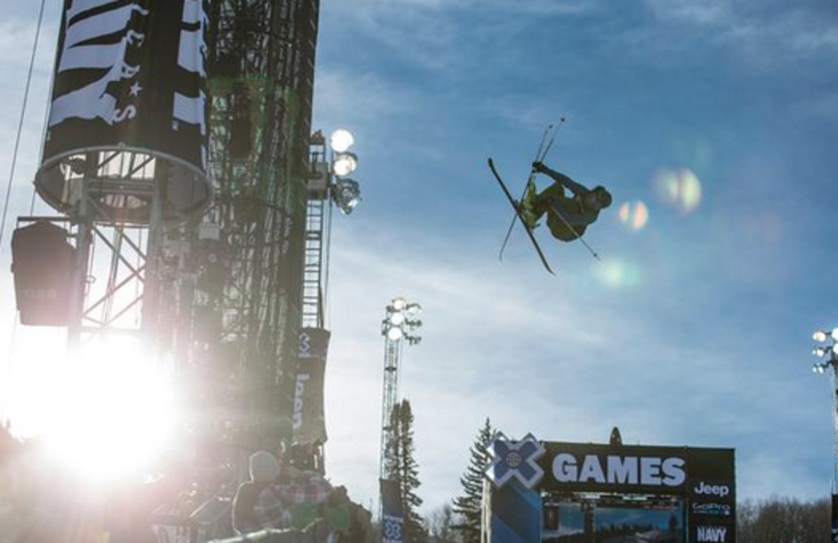 Oslo X Games dropping in three..two...NOW. Screenshot from X Games Twitter page.