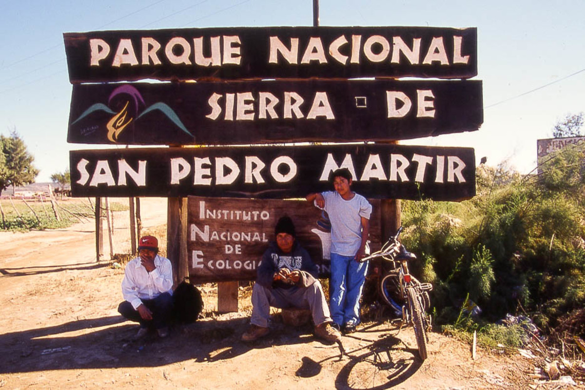 The road to Diablo led through the Parque Nacional Sierra de San Pedro Martir. PHOTO: David Reddick