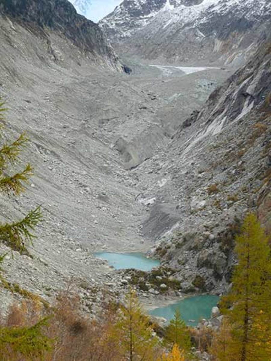 The Mer de Glace in 2014. PHOTO: Luc Moreau