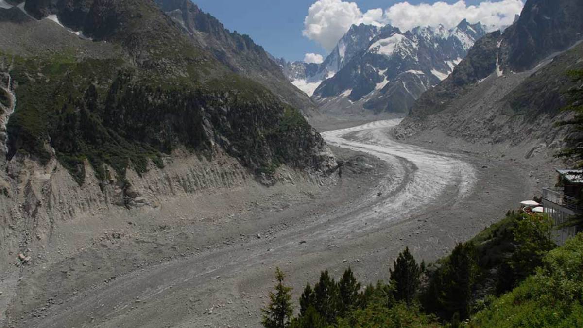 The Mer de Glace in 2009. PHOTO: Luc Moreau