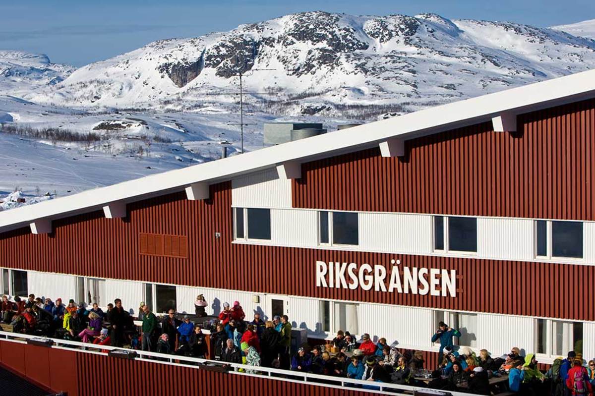 Welcome to the Hotel Riksgransen. PHOTO: Courtesy of Riksgränsen
