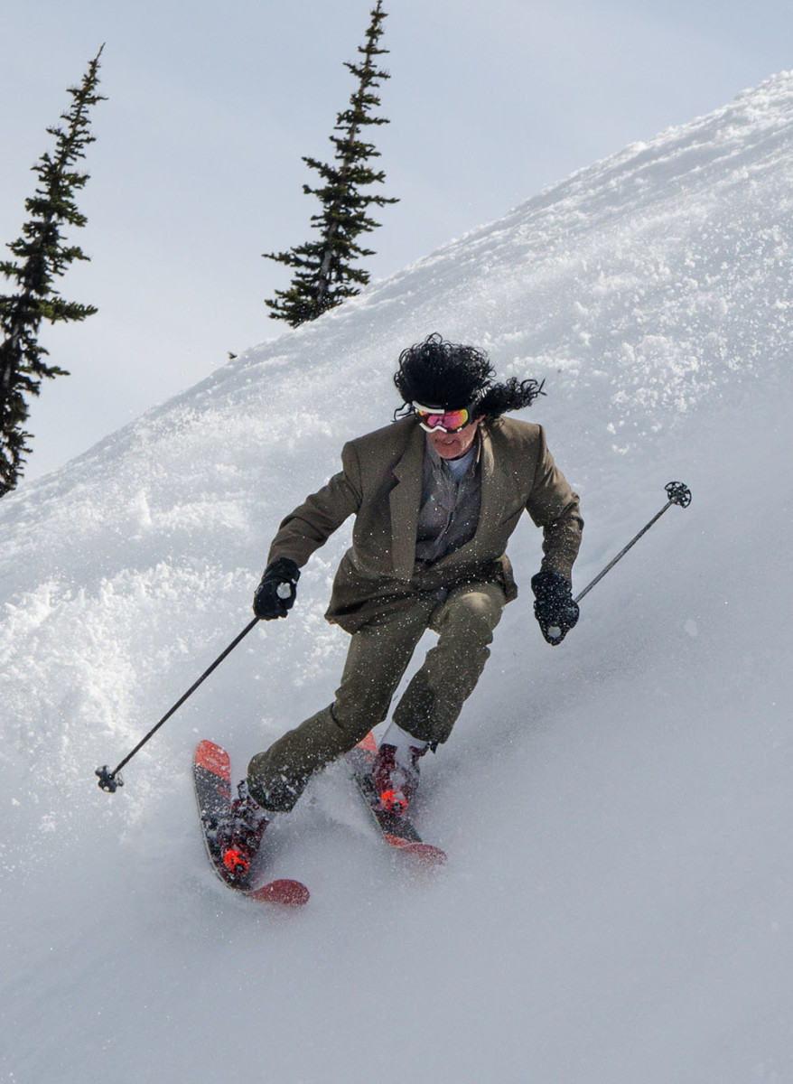 "These skis suck up the bumps like Chester A. Arthur!" PHOTO: Matt Small