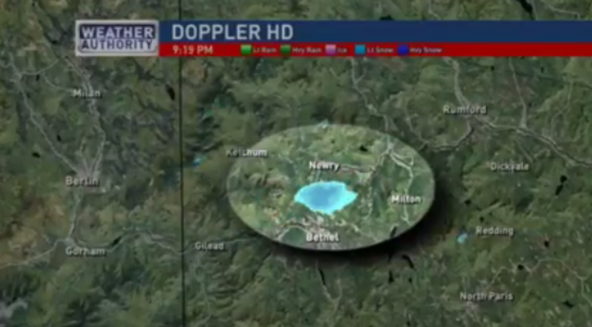 That's some serious firepower, Sunday River. Screenshot taken from video.