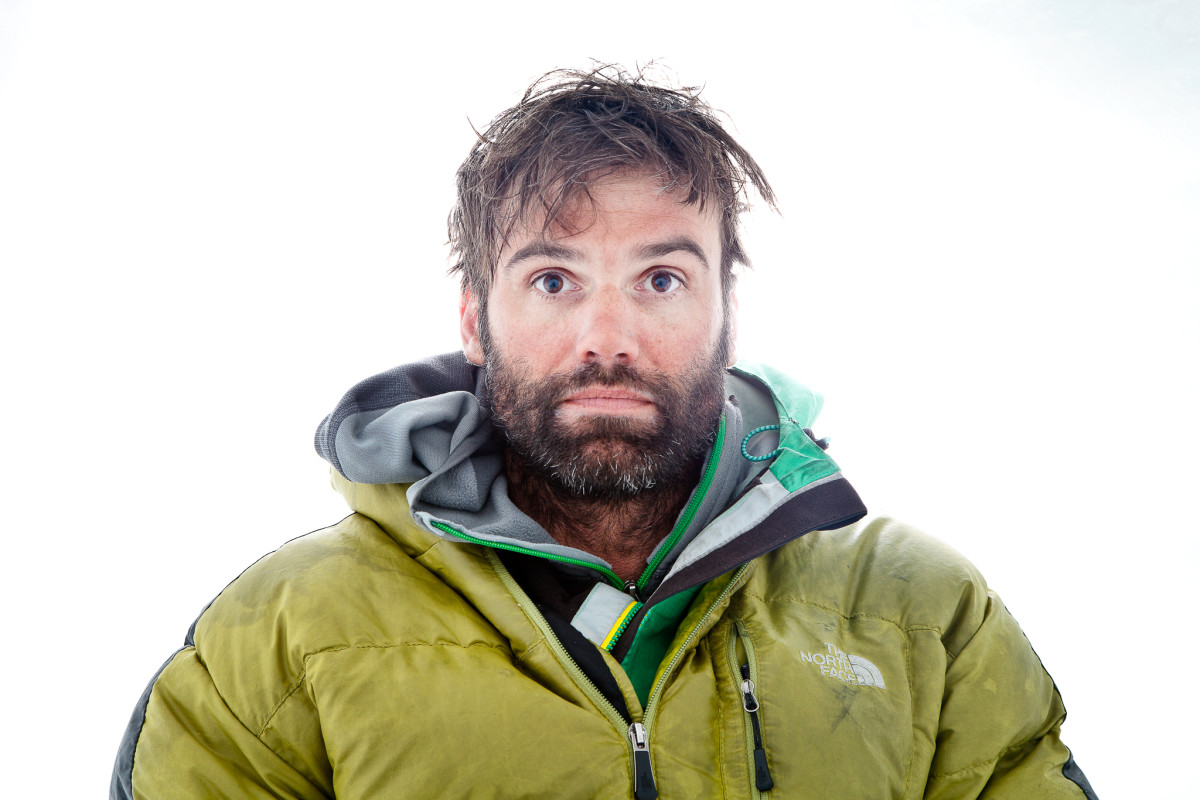 After a long expedition, Figenshau might wear a few more things on his sleeve, aside from his love of skiing. PHOTO: Jeff Hawe