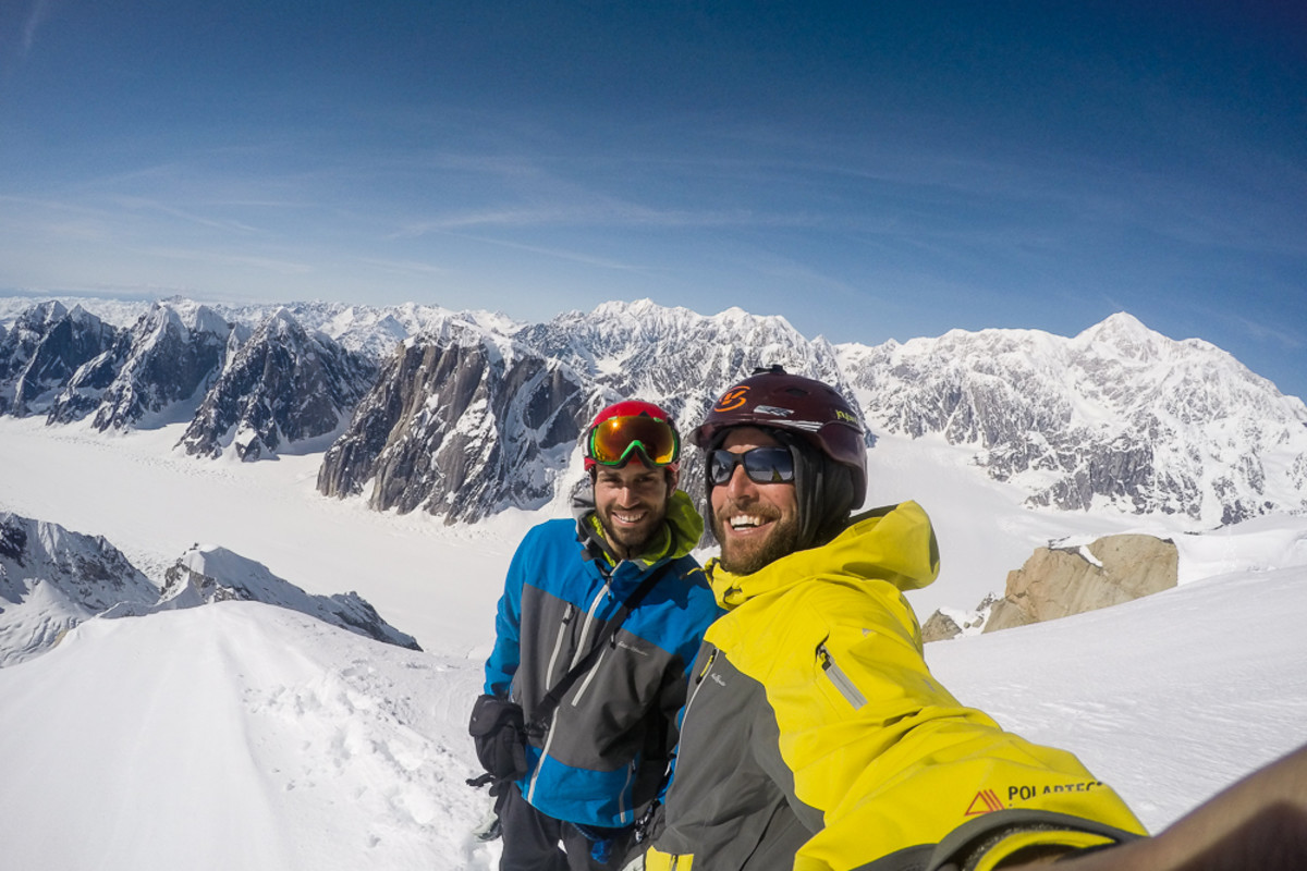All smiles on the summit. Photo courtesy of Noah Howell.