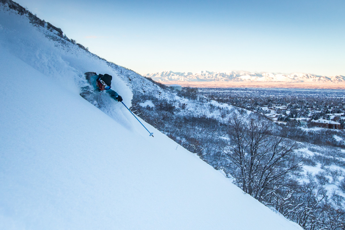 Good news, skiers. Salt Lake City announced a resolution to clean up it's air pollution and greenhouse gas emissions. That's a step in favor of snow. PHOTO: Jay Dash