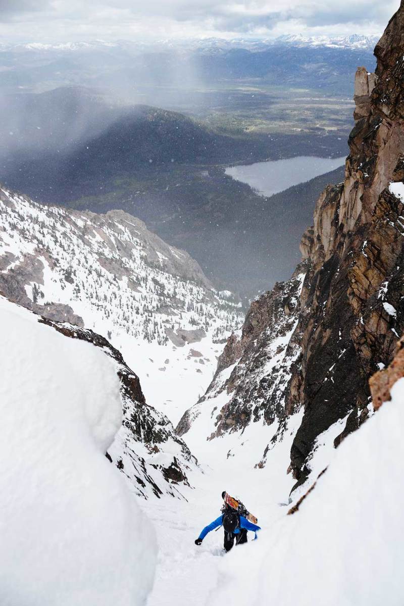 Forever winter in Idaho's Sawtooths. PHOTO: Drew Petersen