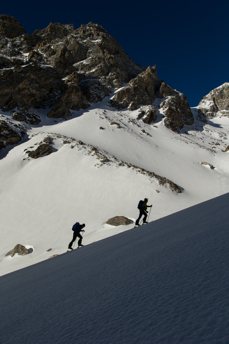 The Tetons hold a lifetime of backcountry skiing, and as Corn says, it's a place where "I am free to be myself." PHOTO: Mark Fisher