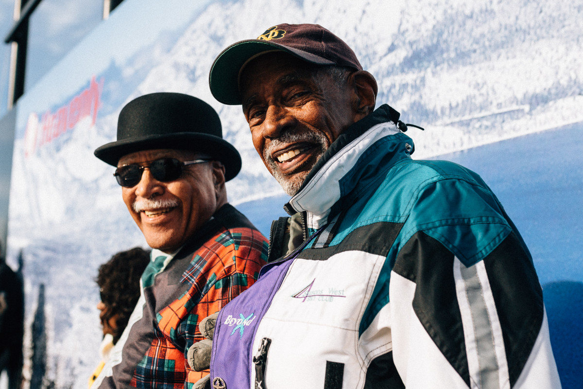 The founders of The National Brotherhood of Skiers, Art Clay (left) and Ben Finley.