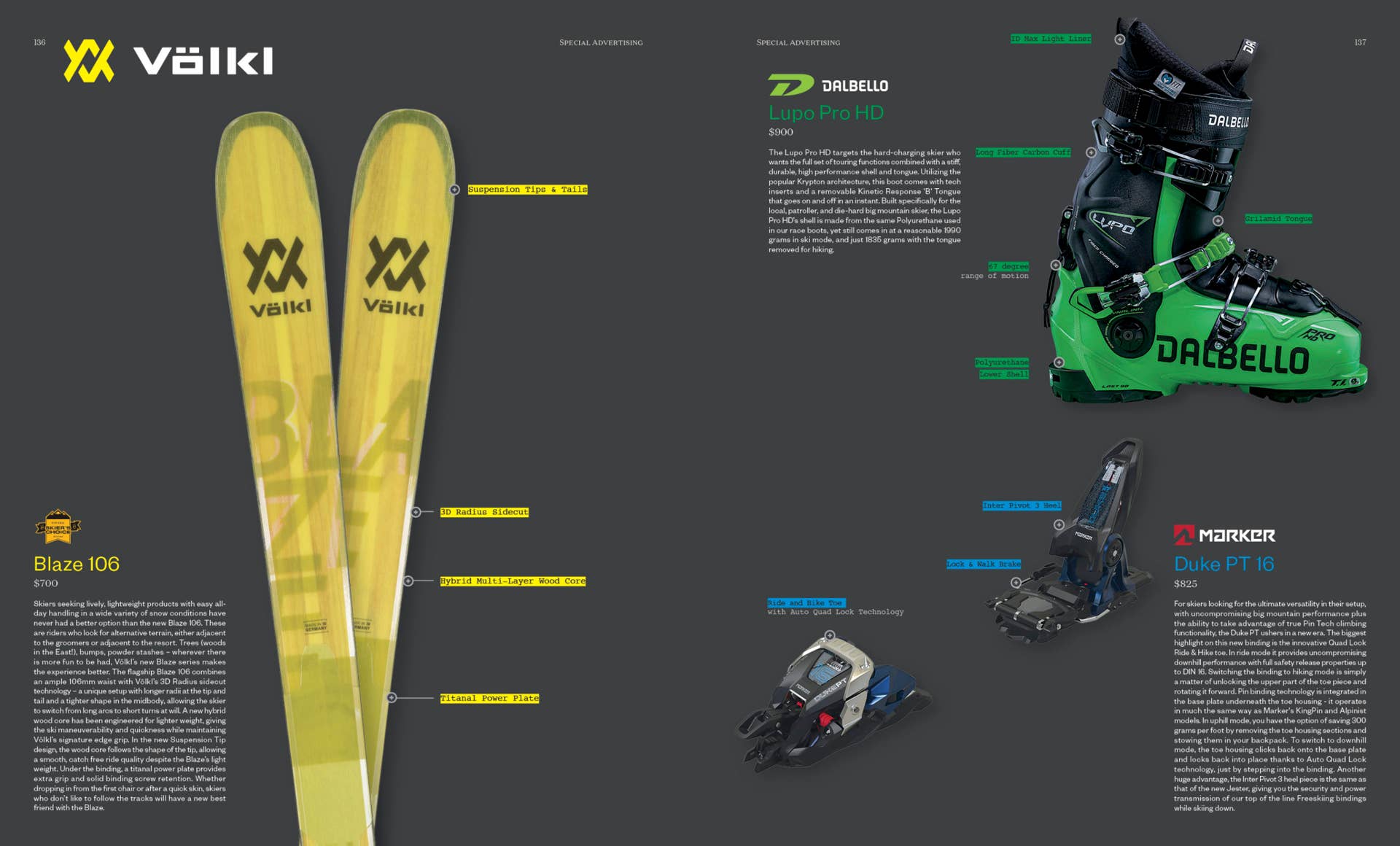 What's New from Marker, Dalbello, and Völkl for 2021 - Powder