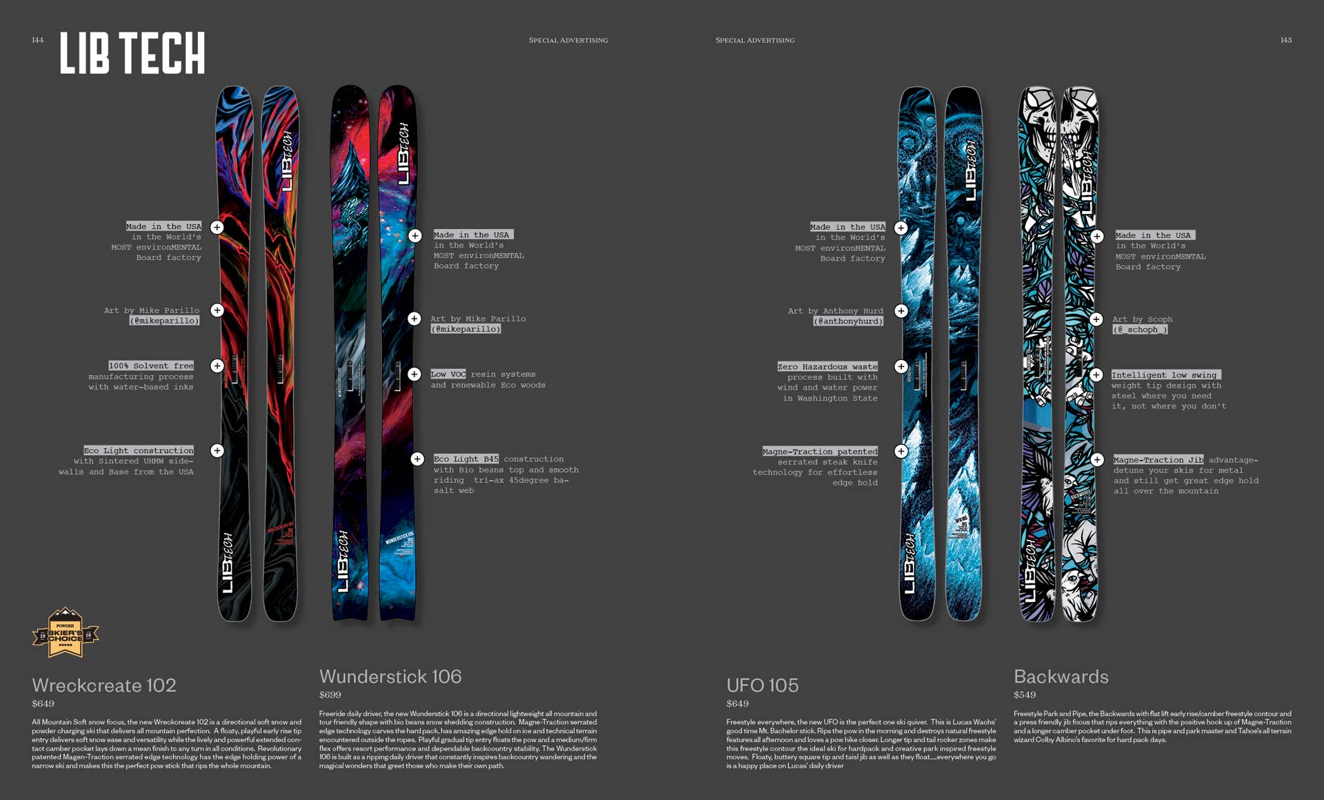 What's New from Lib Tech for 2020 - POWDER