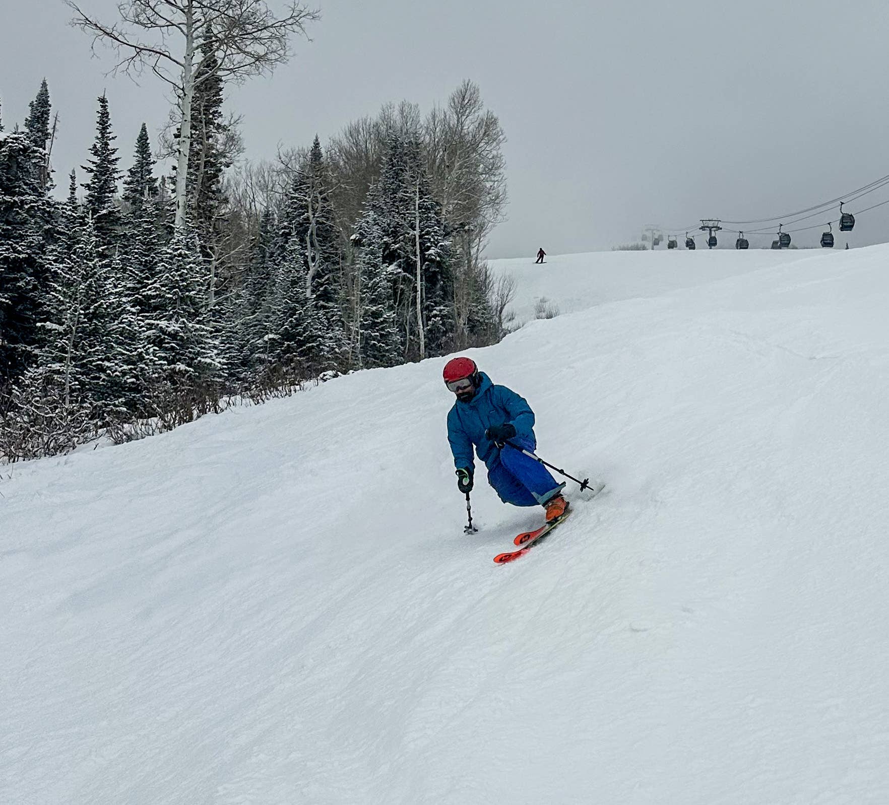 On The Snow with the Voile Transit TTS - Powder