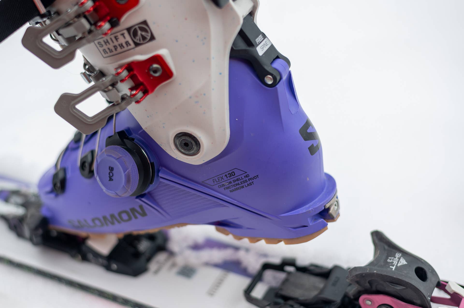 Review: Salomon Shift Alpha BOA 130 Boot - Powder