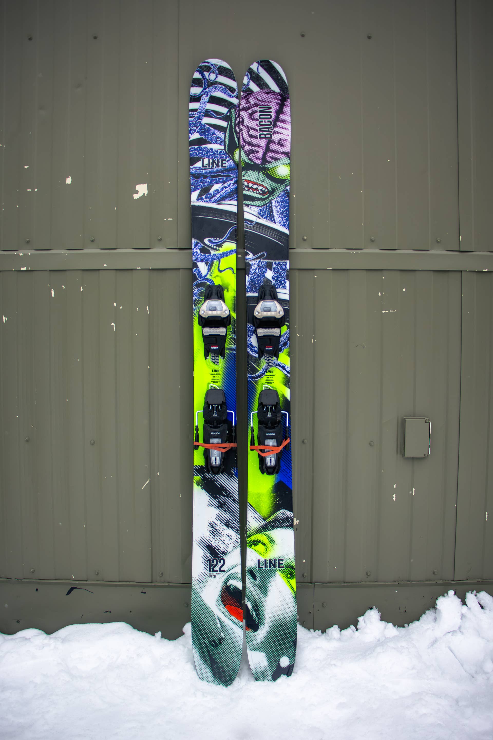 Review: Line Bacon 122 Skis - Powder