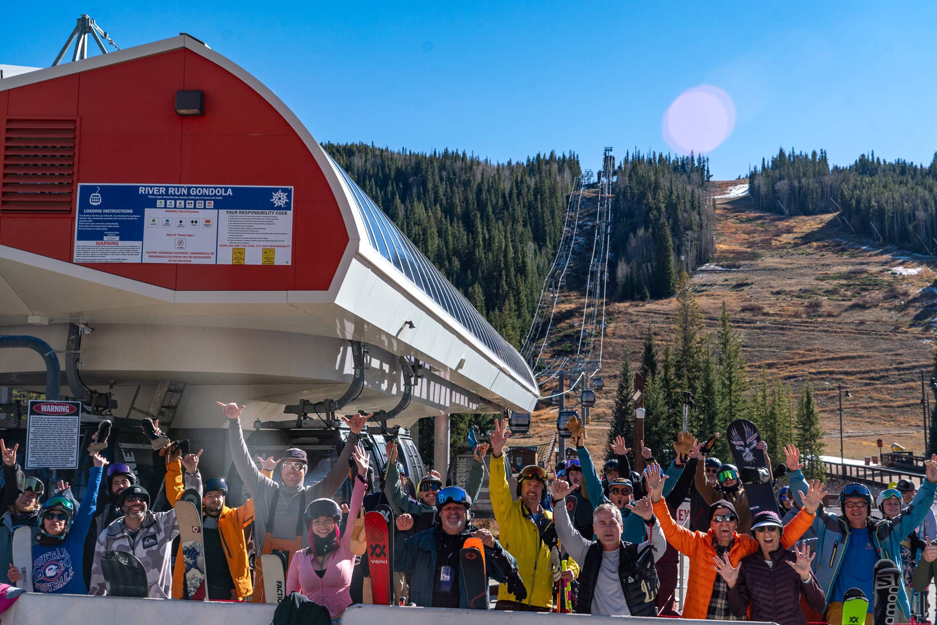 Keystone Powder Day How Keystone Resort Claimed the First Chair of 2025 - POWDER