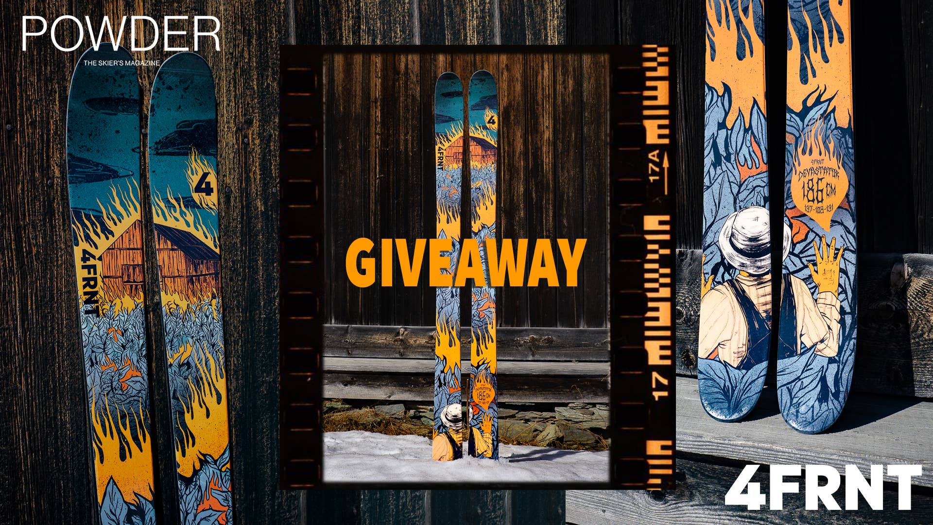 Powder X 4FRNT X POWDER Devastator Giveaway: How to Enter - POWDER