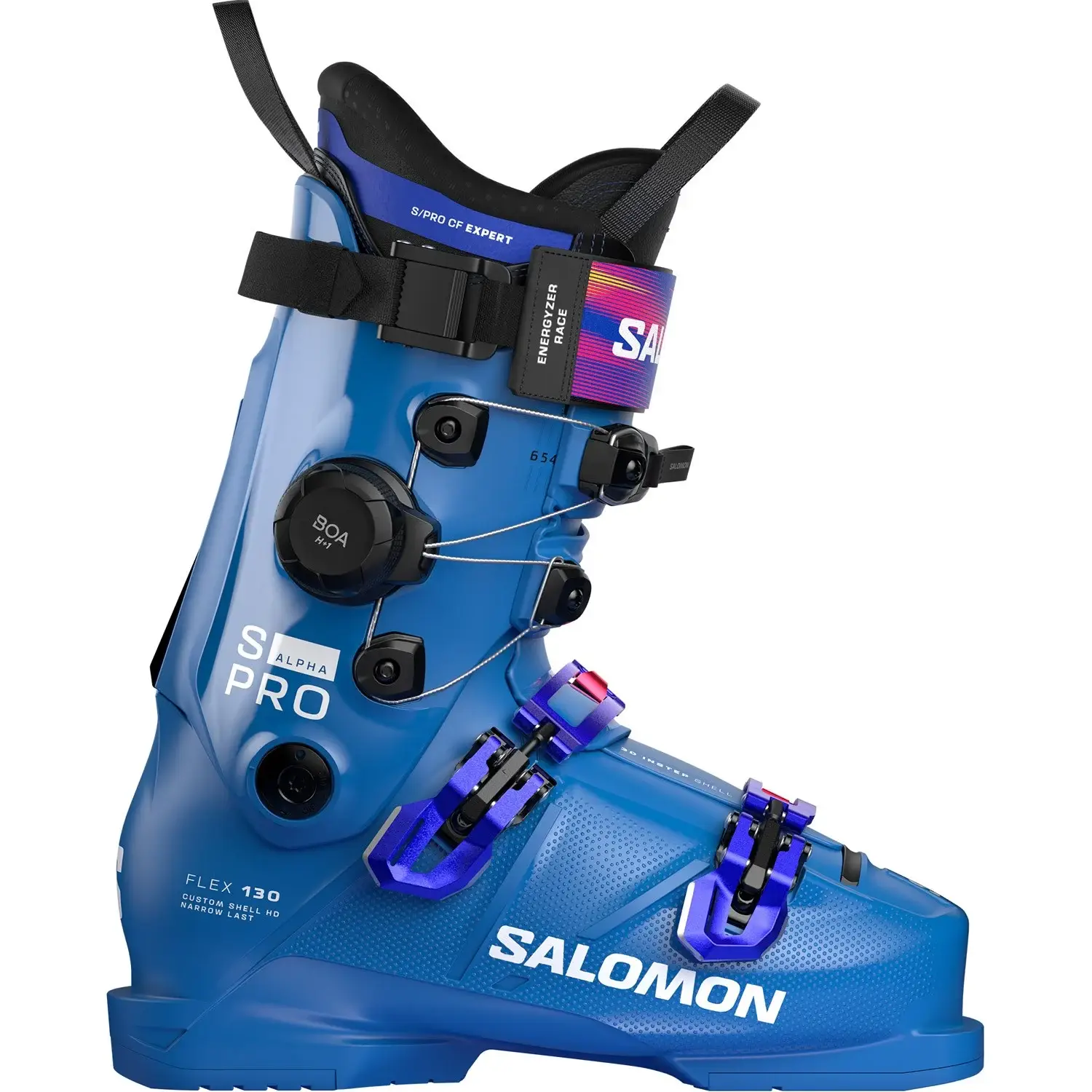 S/PRO ブーツ スキー SALOMON ALPHA Powder - Boot 130 BOA Alpha S/Pro New Salomon's With Snow On 130 スキー