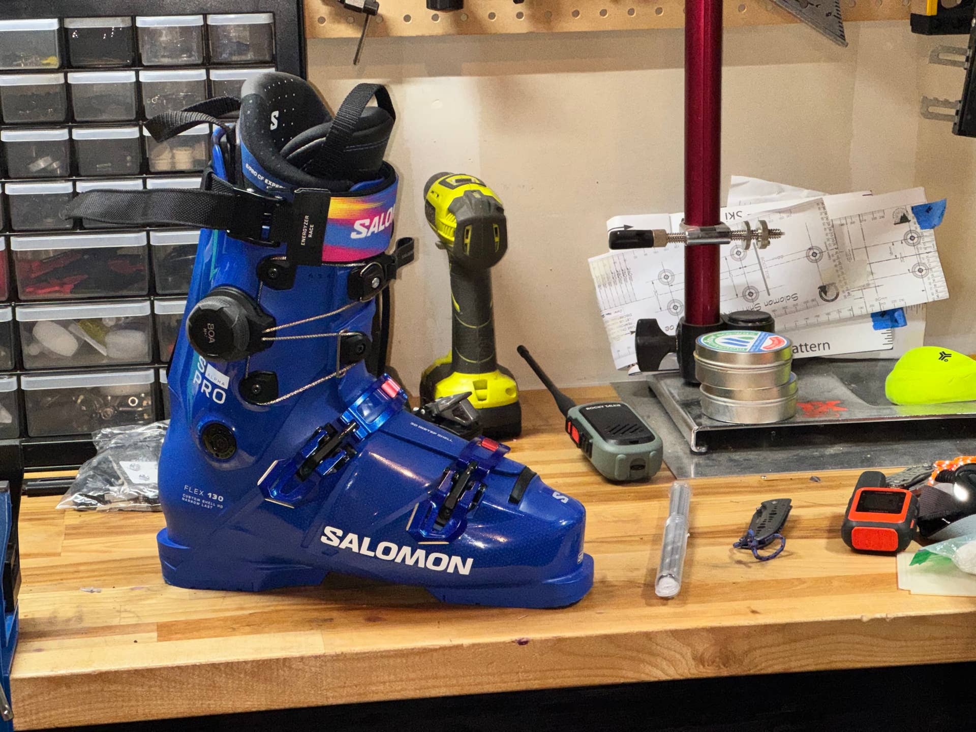 salomon evolution 7.0 vs 8.0 walk ski dial S/Pro Supra Dual BOA 130 Boots 2026 The dual BOA Fit System Salomon Stance 76 Skis with