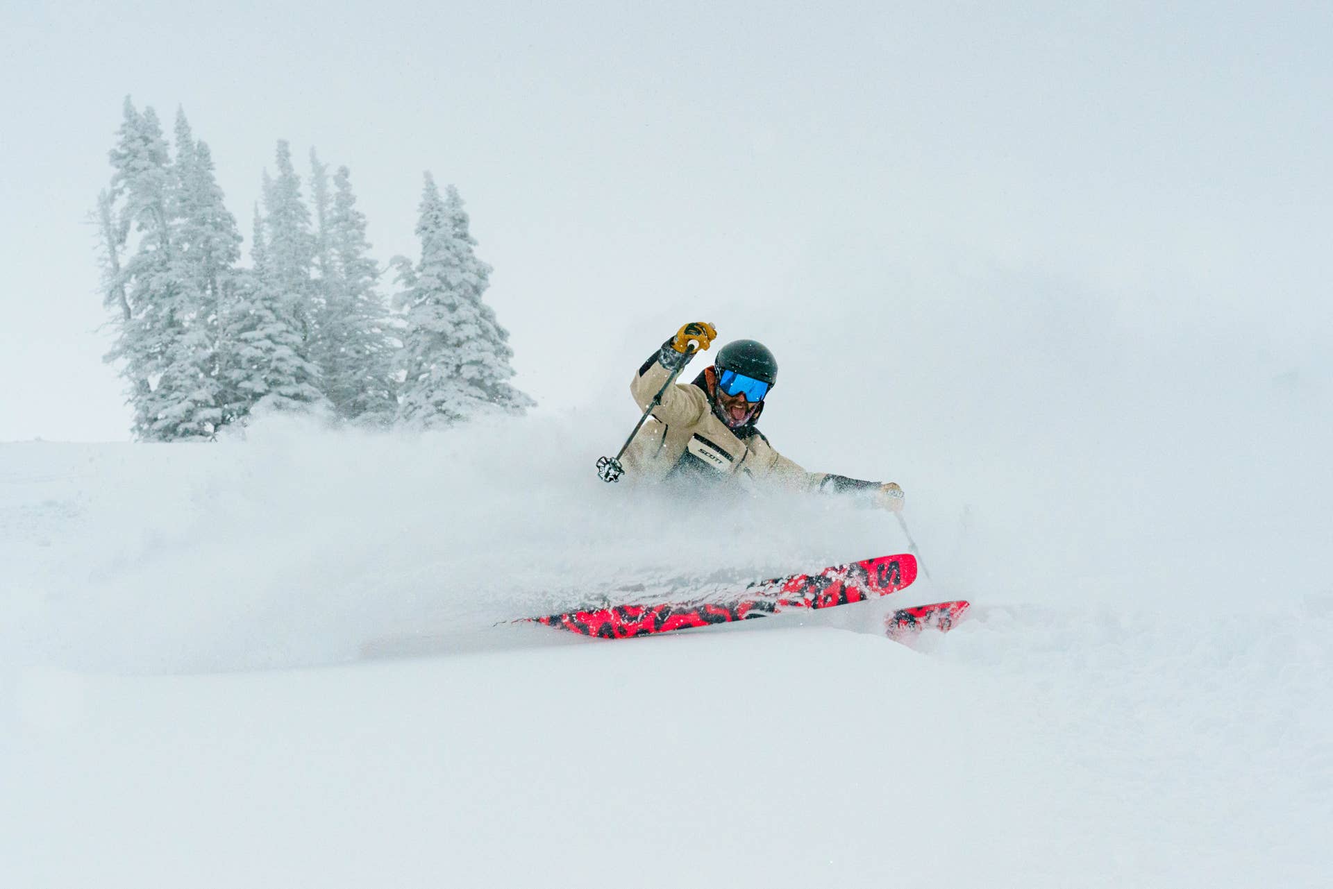 Jack Beighle on the Salomon QST X at Grand Targhee