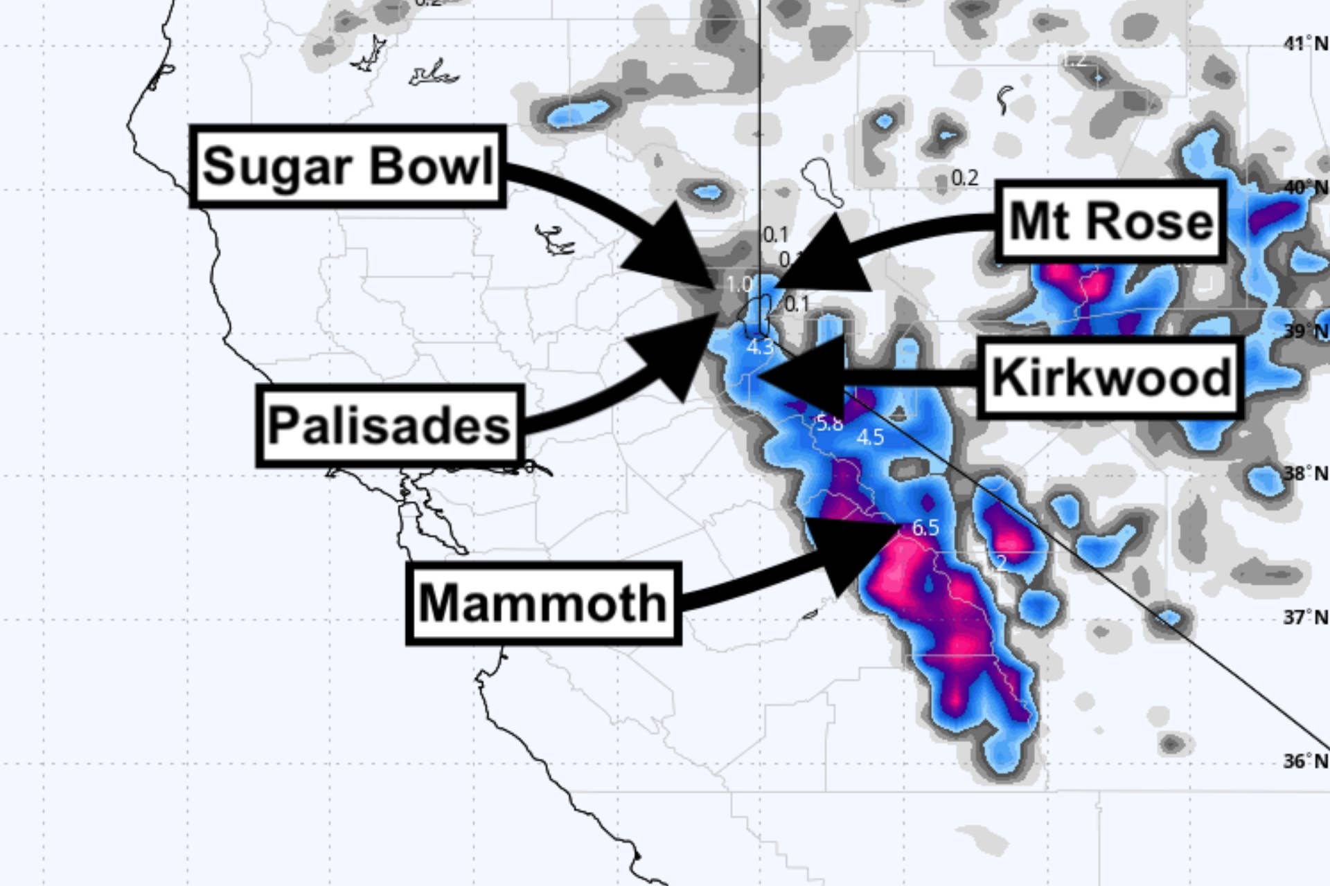 California Closes Mountain Passes as May Snowstorm Arrives - POWDER