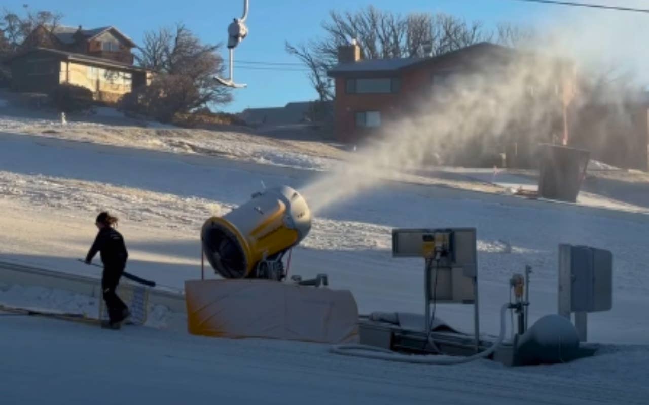 One Australian Ski Resort Is Making Snow While Others Surrender To Mother Nature