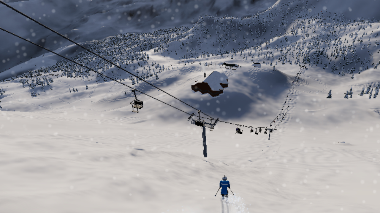 New Free Ski Game Recreates Over 25 Real-World Resorts - POWDER